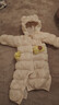 巴拉巴拉童装轻薄羽绒服婴儿外出连体衣冬装宝宝爬服儿童衣服男童女童萌趣 实拍图