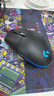 罗技（G）G102第二代游戏鼠标 RGB流光灯效鼠标 轻量化  游戏级8000DPI传感器 黑色 200-8000DPI 实拍图