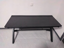 奥伦福特  电脑桌台式家用电竞游戏桌办公书桌简约书房写字桌子 【碳纤纹·二段式】实木芯160*75cm 升级款电竞桌 实拍图