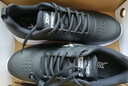 特步运动鞋男鞋跑鞋冬季皮面防水轻便减震健身休闲慢跑步鞋子男黑色 实拍图