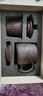 君礼轩紫砂杯宜兴手工四件套茶杯茶水分离功夫茶具礼盒装刻绘山水400ml 实拍图