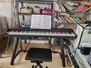 VEAZENVEAZEN费森KP350电钢琴88键考级教学初学者儿童成人数码电子钢琴 KP350黑色U架 标准力度键盘 实拍图