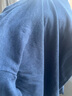 优衣库男装女装柔软圆领T恤/休闲长袖上衣25秋冬新款479783 67 海蓝色 M /170/92A 实拍图