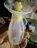 新贝接奶神器硅胶母乳收集器手动吸奶器产妇漏奶静音集奶器拔奶集乳器 底座升级8795 实拍图