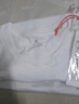 布先生春夏季短袖T恤男士纯棉小白T纯色内搭打底衫 白色 XL(180) 实拍图