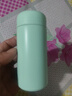 【全网爆款】迷你口袋保温杯304不锈钢水杯便携可爱水杯女生 淡青色 150ml 实拍图