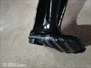 胜丽雨鞋高筒防水鞋户外雨天耐磨胶鞋不易滑雨靴黑色43码 1双 实拍图