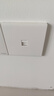 罗格朗（LEGRAND）开关插座 简悦系列陶瓷白色 86型插座 一位超五类电脑网络插座 实拍图