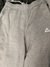 匹克针织运动裤男冬季跑步加绒梭织长裤休闲裤运动服男直筒裤束脚裤子 【秋冬加绒束脚裤4007】白花灰 M (170) 实拍图