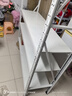 建耀货架仓储置物架库房家用多层储物架加厚重型储物铁架 白色-四层-主架 常规款150*40*200 承重210KG/层 实拍图