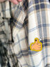 优衣库男女装法兰绒格子衬衫长袖衬衣薄外套481225 480770 481225/30浅米色 M 实拍图