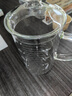 巴比客量杯烧杯刻度玻璃杯带手柄耐冷热水杯烘焙杯子1000ml*1带盖 实拍图
