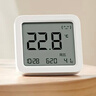 米家小米 米家智能温湿度计3 蓝牙智能联动家用室内车内高精度温湿度计 多功能时钟桌面摆放壁挂温度计 实拍图