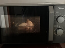 美的（Midea）微波炉经典升级款M2A 家用小型20升平板式易清洁快捷双旋钮高效速热杀菌除味以旧换新 实拍图