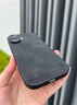 世咏适用苹果17手机壳 iphone17保护套全包超薄防摔轻奢羊巴皮简约国风小羊皮男女款 黑色 实拍图