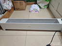 美的（Midea）【APP智能】石墨烯家用踢脚线取暖器 遥控电热电暖器 浴室速热电暖气 节能暖风机全屋升温HDS22LYR 实拍图