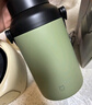 小米大肚保温杯 户外保温水壶 双饮保冷杯  316L便携水杯 橄榄绿 1L 实拍图