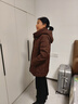 CANDYPRINCE 妈妈羽绒服 中老年羽绒服女红色短款 妈妈装50-60-70岁冬季外套 53款/咖色 XL / 建议-(体重90-105斤) 实拍图
