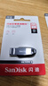 闪迪（SanDisk）64GB USB3.2 U盘 CZ550黑色 读速100MB/s 安全加密 数据恢复 学习办公电脑车载 高速大容量优盘 实拍图