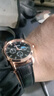 【网红爆款】商务腕表石英运动表休闲皮带男女手表 黑色 实拍图