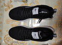 鸿星尔克男鞋运动鞋舒适休闲跑步鞋轻便软底网鞋慢跑鞋子男正黑/正白39 实拍图