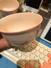 【天天低价】新款釉下彩陶瓷碗餐具套装少女心ins风陶瓷碗勺 蝴蝶结2碗 实拍图