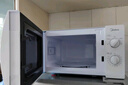 美的（Midea）快捷微波炉 家用小型 360°转盘加热 旋钮操控 易洁内胆（M1-L213B） 实拍图