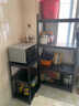 楚丰加厚货架置物架家用仓储仓库储物架地下室多层落地展示架收纳架子 三层80cm高【默认发黑色】 长50宽30cm 实拍图