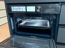美的（Midea）【国家补贴】嵌入式微蒸烤炸炖5合1蒸烤箱一体机GR6 55L家用 脱脂燃卡全域双彩屏空气炸烤箱R6 实拍图