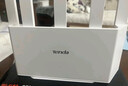 Tenda腾达路由器【千兆WiFi6+穿墙王】无线AX3000信号增强家用放大器Mesh国家补贴金榜一名云霄白立式 实拍图