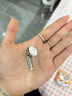 漫步者（EDIFIER）元气仓Lolli Air真无线蓝牙耳机半入耳花再降噪通话听歌空间音效AI翻译萝莉适配苹果华为小米手机 【入会立减5元】月光白+耳机套 实拍图
