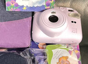 INSTAX富士instax立拍立得 一次成像相机 mini12精美礼盒 鸢尾骑士 含10张fafa花边相纸 实拍图