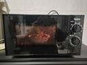 格兰仕（Galanz）微波炉烤箱一体机 光波平板速热 家用小型20升 双旋钮简易操作光波炉 易清洁内胆XB2 实拍图