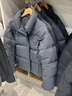 优衣库女装无缝羽绒短茄克/老爸评测外套夹克25秋冬478578 07 青灰色 S /155/80A 实拍图