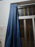 水星家纺免打孔窗帘窗帘杆一整套遮光卧室隔音飘窗遮阳帘2.4x1.5m卡曼塔蓝 实拍图