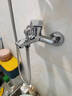 科固（KEGOO）淋浴龙头混水阀花洒套装 冷热三联洗澡淋浴开关浴缸水龙头K220310 实拍图