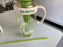 【京东物流】水杯冰霸吸管杯高颜值学生茶水分离大容量杯子 【专享价】肚肚杯-浅绿色 实拍图