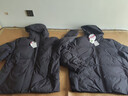 佐丹奴绅士风羽绒服男三防蓄热保暖拉链口袋连帽羽绒外套01074717 实拍图