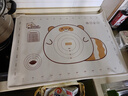 双枪（Suncha）硅胶揉面垫食品级擀面垫70*50 和面板烘焙案板超大升级加厚4件套 实拍图