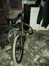 喜德盛山地自行车黑客380避震前叉21速禧玛诺变速X6铝合金车架通勤代步 黑/灰色（26款） 15.5寸（建议身高150-165cm） 实拍图