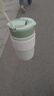物生物保温杯女士手持咖啡杯高颜值吸管杯大容量水杯学生杯子生日礼物 实拍图