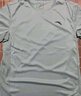 安踏（ANTA）冰丝速干短袖t恤男2025春夏季男士凉爽透气弹力跑步健身运动服饰 豆灰色【冰丝速干】 2XL /185 适合160-180斤 实拍图