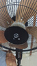 永速电风扇落地扇家用直流变频大风强力立式太阳能静音循环可充电无刷电机12V 16英寸铝叶数显遥控款 实拍图