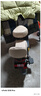 首迈电动车座套雅迪爱玛新日台铃绿源电瓶车坐垫套车座椅套座垫皮防水 橄榄杏【前座+后座+靠背套】 实拍图