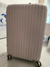 MARRLVE【5632 PRO】日本YKK防爆拉链万向轮PC行李拉杆登机旅行密码箱子 藕粉色M5632 PRO-日本YKK双层防爆拉链-德国双轴承轮 24英寸 100%德国科思创PC材质-1年内箱体 实拍图