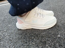361°童鞋 儿童运动鞋25冬季男女童3-14岁皮革校园跑鞋 白33 实拍图