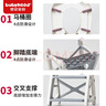 世纪宝贝（babyhood）儿童马桶辅助器 加大便圈阶梯座便器家用宝宝梯子 稳固防滑软垫款 实拍图