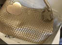 ECODAY编织托特包通勤包包女包大容量单肩手提包情人节生日礼物送女朋友 香槟色(大号) 实拍图
