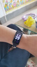 Keep智能运动手环 血氧心率监测手环 乒乓球、羽毛球等专业模式数据记录 B5黑色编织款+魅力紫表带 实拍图