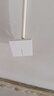 无线遥控开关面板智能双控220v家用灯具控制器卧室免布线随意贴 白色拉丝二开套装：1主开关+1随 实拍图